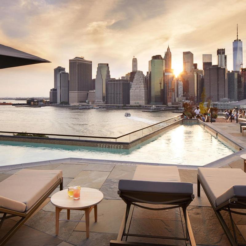 1 Hotel Brooklyn Bridge New York Exterior foto